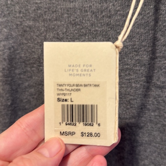 NWT Faherty twnty four seven sweater tank size large . - Picture 4 of 8